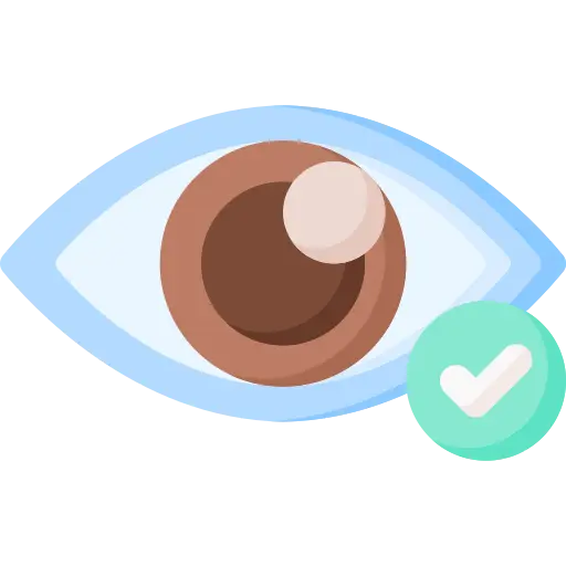 Eye test icon