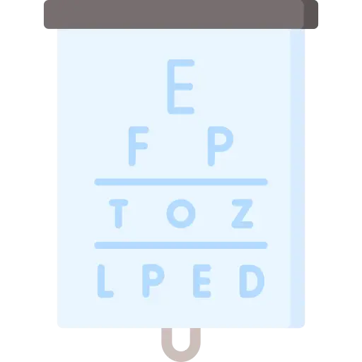 Eye test icon