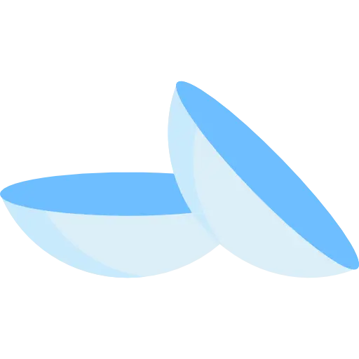 Contact lens icon